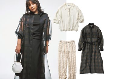 【野呂佳代さんの秋コーデ計画】実は“透けアイテム”が最強です！〈４選〉