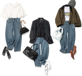 万能なのに即今っぽい！40代の【バレルデニム】コーデ〈3選〉