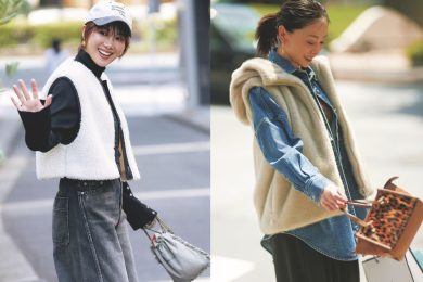 寒いけどコートは早い…【ダウン＆ファーベスト】で防寒もオシャレも！３選