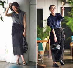 秋のママオフ時間を盛り上げる！【主役級ほぼクロスカート】コーデ〈3選〉