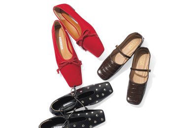 最旬ぺたんこシューズ！【スクエアトゥパンプス】40代が頼れるデザイン〈4選〉