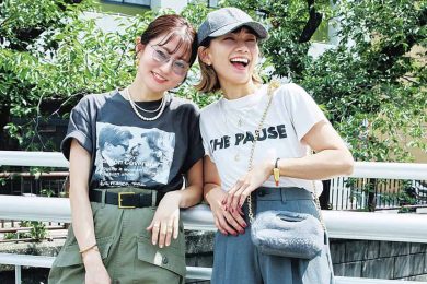 STORYライターの【秋コーデSNAP】カジュアル派2人の“小物使い”に注目！