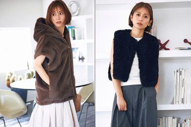 10月に“あるある”なオシャレのストレスは「ノースリーブアウター」で解決！