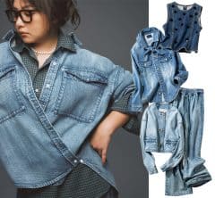 野呂佳代さん「この秋は、デニムを女っぽく着る」計画！〈アイテム４選〉