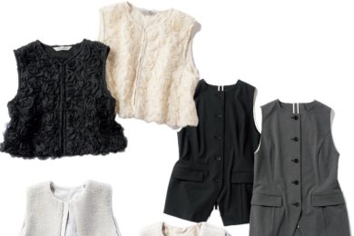 【ジレ着回し16選】夏服に羽織るだけ！40代秋コーデがきちんと見え