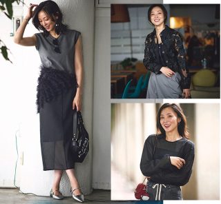 40代の“オシャレ見え”の近道！「黒多めコーデ」お手本〈12選〉