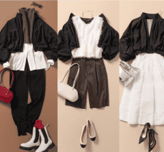 【秋の羽織り特集】羽織り以上コート未満が使える！〈キレイめフッ軽ブルゾン〉で３パターン着回し！