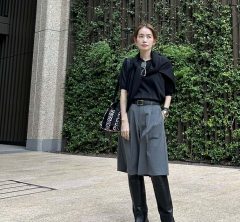 新しいブーツにしたら、新しいコーディネートにしたくなった！【モデル私服コーデ】