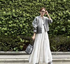 出待ちしていた秋モノがついに仲間入り！【モデル私服コーデ】