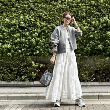 出待ちしていた秋モノがついに仲間入り！【モデル私服コーデ】