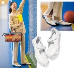 40代の万能シューズは「バレエスニーカー」に決定♡通勤も休日も！