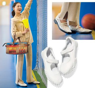 40代の万能シューズは「バレエスニーカー」に決定♡通勤も休日も！