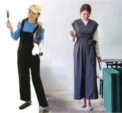 40代ママを救う【着回しやすいオールインワン】4選で即秋コーデ完成！