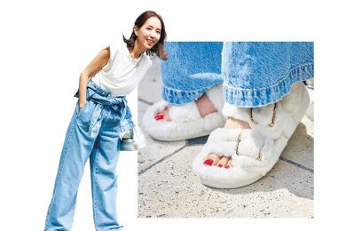 H&Mも活用！【オシャレ読者の愛用品】秋のヘビロテシューズは「ファーサンダル」