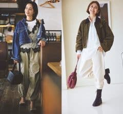 40代の鉄則！「イージーパンツ」コーデはキレイ見えが大前提