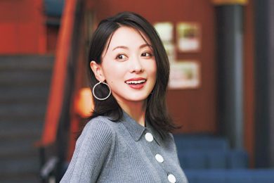 秋のニット初めは一枚でさらりと映える【上品ポロニット】から