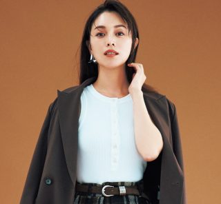 トレンドの【ブラウン】ならジャケパンStyleも凛と知的でやわらかく