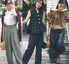 街へ繰り出す秋の1人時間は気持ちの上がる【パンツコーデ】で！＜３選＞