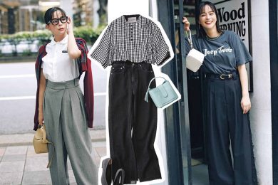 【秋トップス×ワイドパンツ】５選　これが今季のパンツコーデの基本！