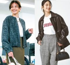 10月下旬〜冬前まで大活躍【秋アウター５選】で、いつものコーデが一気に洒落見え