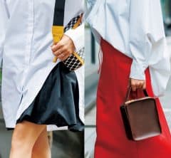 白シャツコーデのマンネリ感を払しょくする〈冒険スカート＆パンツ〉コーデ４選