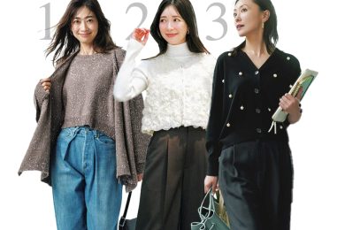 40代の【盛れる秋トップス】5選。いつものパンツも即・洒落見え！