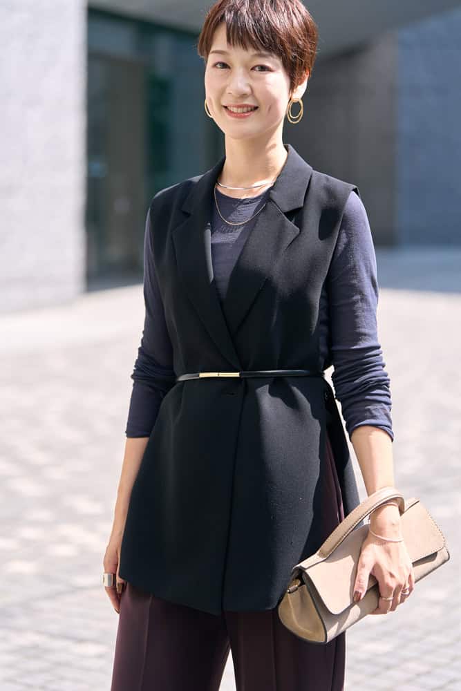 ZARAが使える！】オシャレ読者はジレ・ベストで秋コーデに差をつける