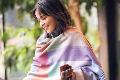 〈加藤ローサさんと秋オシャレ〉秋の休日は、リラックスしてはける【上品ゆるパンツ】