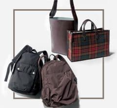 リュックやトート【40代の実用バッグ】旬な大人カジュアルブランドの名品〈４選〉