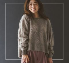 40代こそ「大人のふわふわニット」を！テンションもコーデも盛り上がる♡