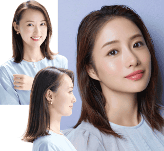 ナチュラルだけど華やか「石原さとみさん風」高感度No.1の【知的ミディアム】