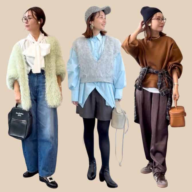 【40代×骨格ウェーブ】3児ママが提案する「ラクしておしゃれ」な冬の“大人カジュアルコーデ”11選