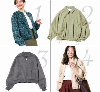 ロングコートよりフッ軽、でもしっかり防寒◎【ウールブルゾン】６選