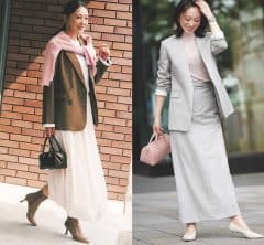 40代の秋冬オフィスカジュアルに！【あか抜けジャケットコーデ】３選