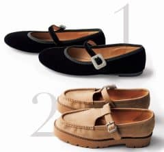 STORYスタイリストが推す【冬のトレンドシューズ３選】バレエもローファーも