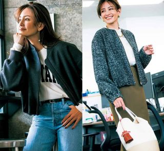 秋→冬のスイッチ時期に着回しやすい！【ウールブルゾン】３選