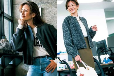 秋→冬のスイッチ時期に着回しやすい！【ウールブルゾン】３選