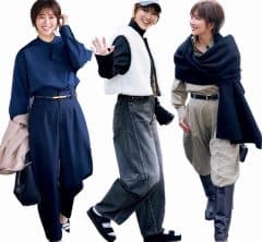 40代の【バレルパンツ×１週間コーデ】カジュアルもキレイめも、どんなシーンにも！