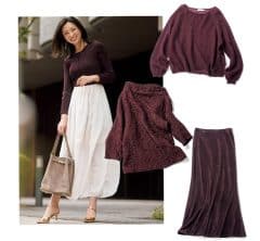 トレンドカラー【ボルドー】の合わせ方は？簡単に冬モードへシフト！