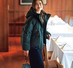 【40代の本命コート3選】きれい見えする『ダウン&ファー』で冬を乗り切る