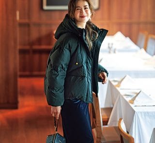 【40代の本命コート3選】きれい見えする『ダウン＆ファー』で冬を乗り切る