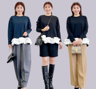 冬イベントも安心！40代パーソナルスタイリストが着回す「主役級トップス」