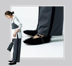 スニーカーもペタンコも！40代の秋冬に「バレエシューズ」が大人気〈５選〉