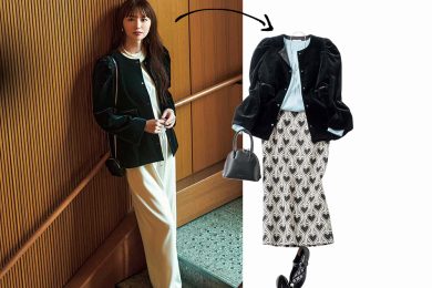 40代【ジャケットの着回し方】→シンプルor甘めで差をつけるのが正解！