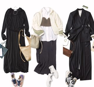 オシャレしたい日こそ！40代の「上品スニーカーコーデ」〈３選〉