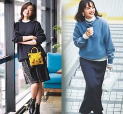 大人カジュアルの新定番【スウェットトップス】最旬着こなし〈３選〉