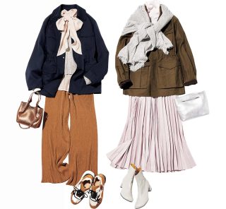 12月の寒風を防ぎつつトレンド感も◎「ミリタリージャケット」が40代冬カジュアルの味方！