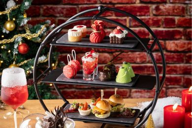 華やかなスイーツ＆セイボリーでクリスマスを彩るアフタヌーンティー【キンプトン新宿】