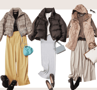 40代の新・王道「ブラウンのダウンコート」選び方＆合わせ方〈３選〉