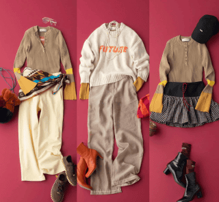 「カラーニット」で脱・重くなりがちな秋冬コーデ！STORYスタイリストの着回し＜3選＞